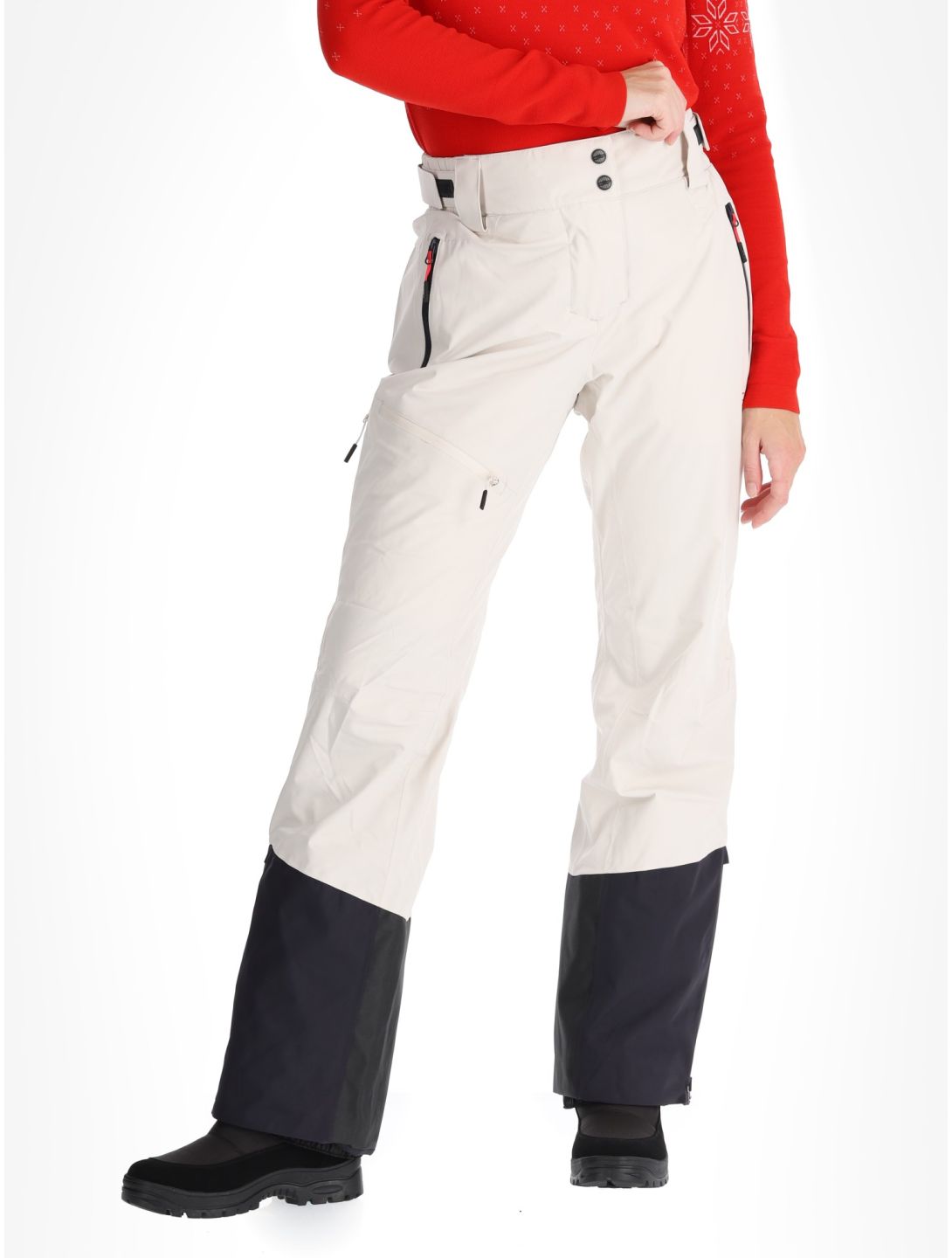 CMP, 34W2046 ski pants women Vanilla beige 