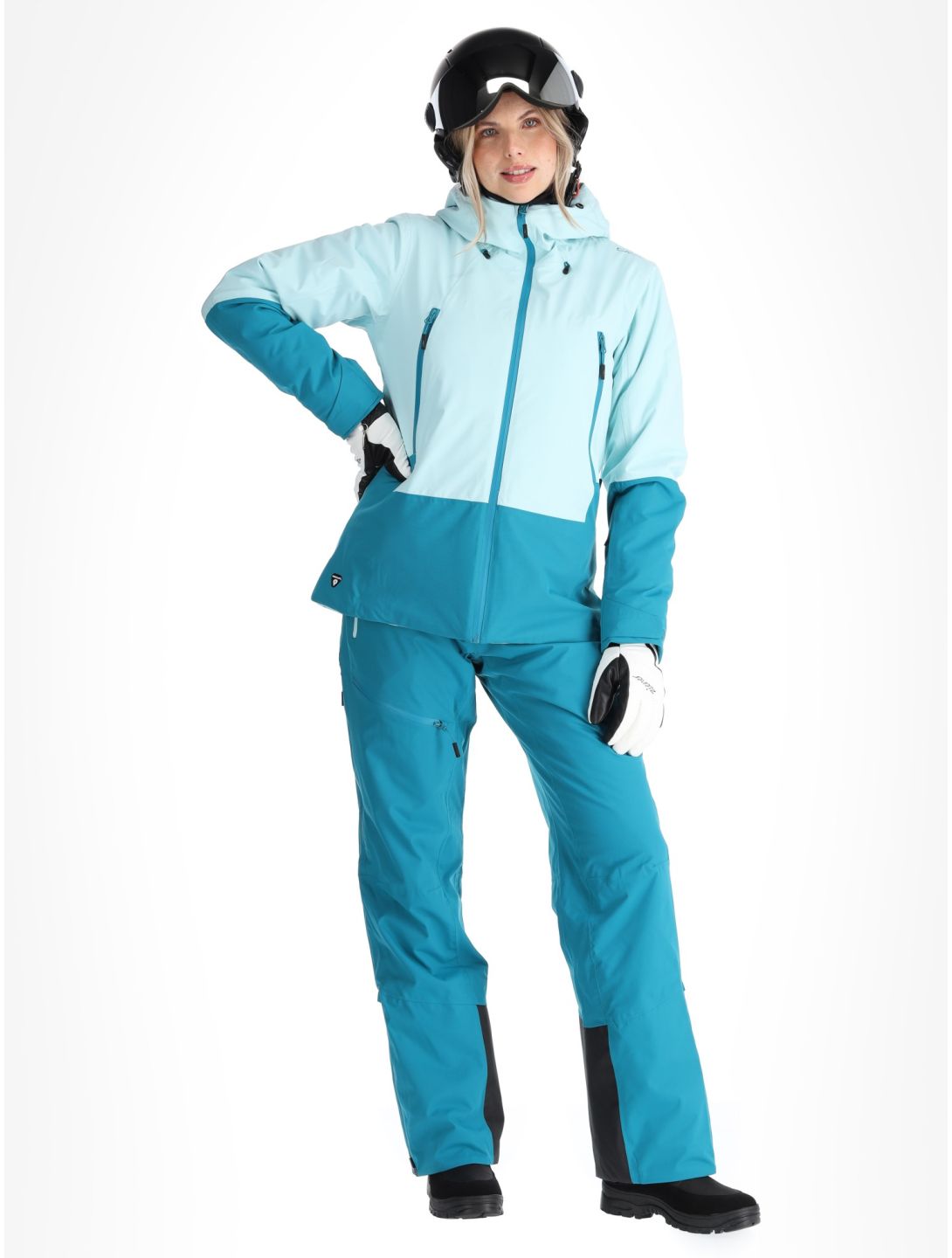 CMP, 34W2506 ski jacket women Aqua blue 