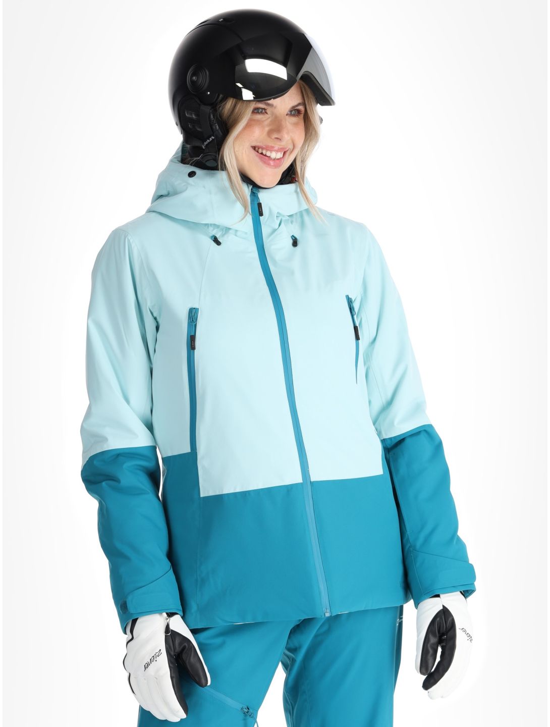 CMP, 34W2506 ski jacket women Aqua blue 