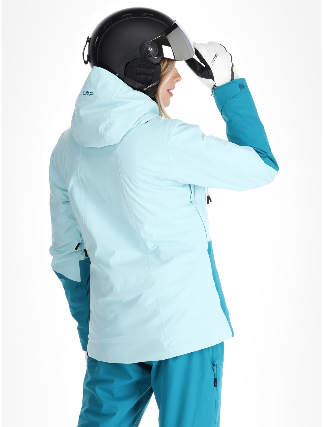 CMP, 34W2506 ski jacket women Aqua blue 