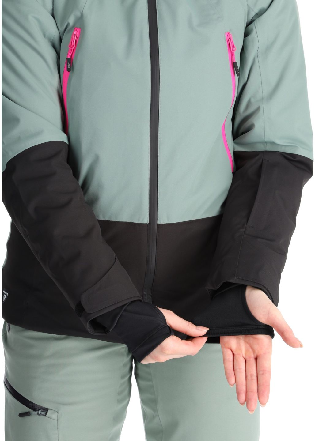 CMP, 34W2506 ski jacket women Mineral green 