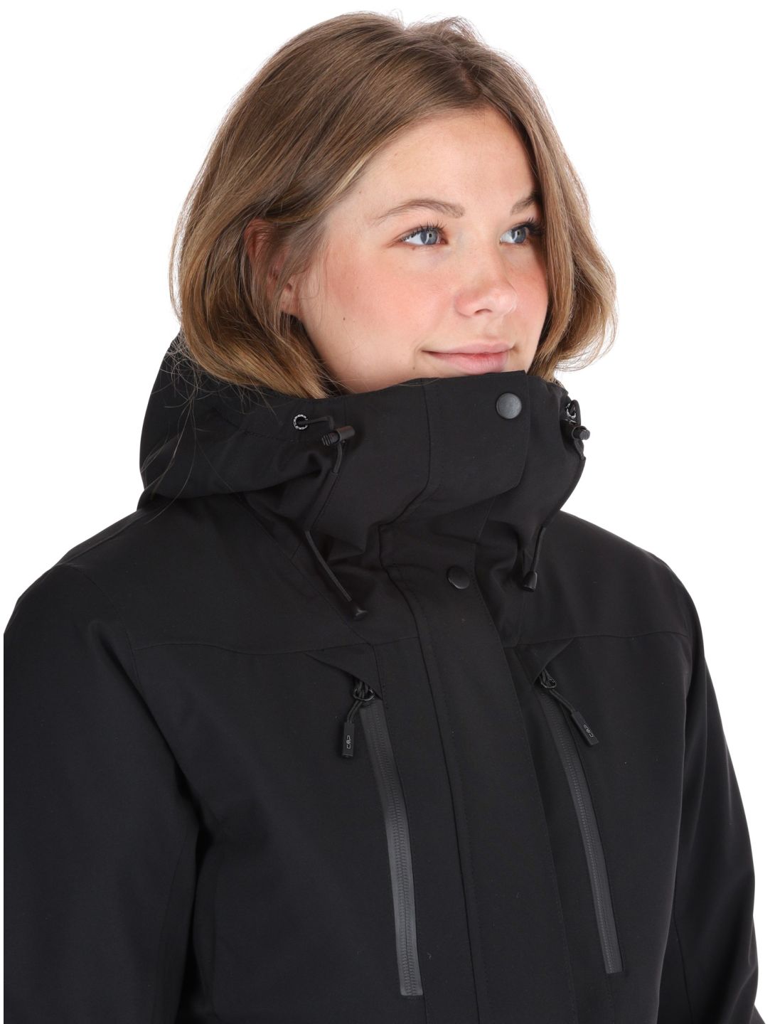 CMP, 34W3926 ski jacket women Black black 