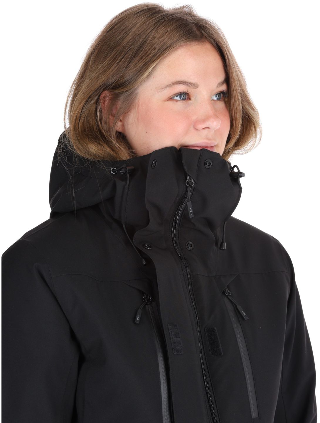 CMP, 34W3926 ski jacket women Black black 