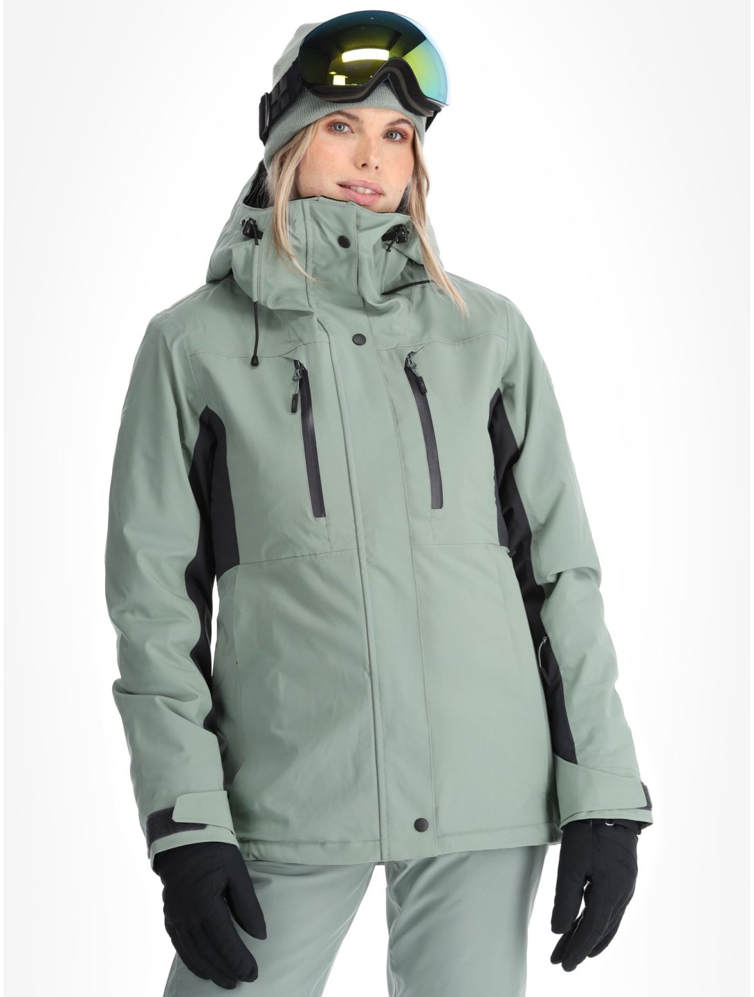 CMP, 34W3926 ski jacket women Mineral green 