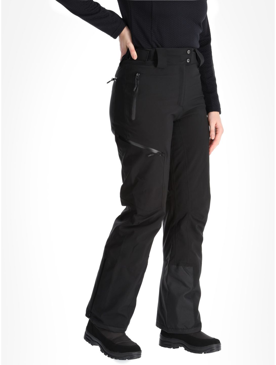 CMP, 34W3946 ski pants women Black black 