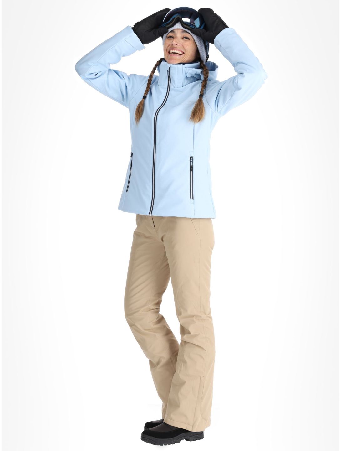 CMP, 34W3976 ski jacket women Skylight Blue blue 