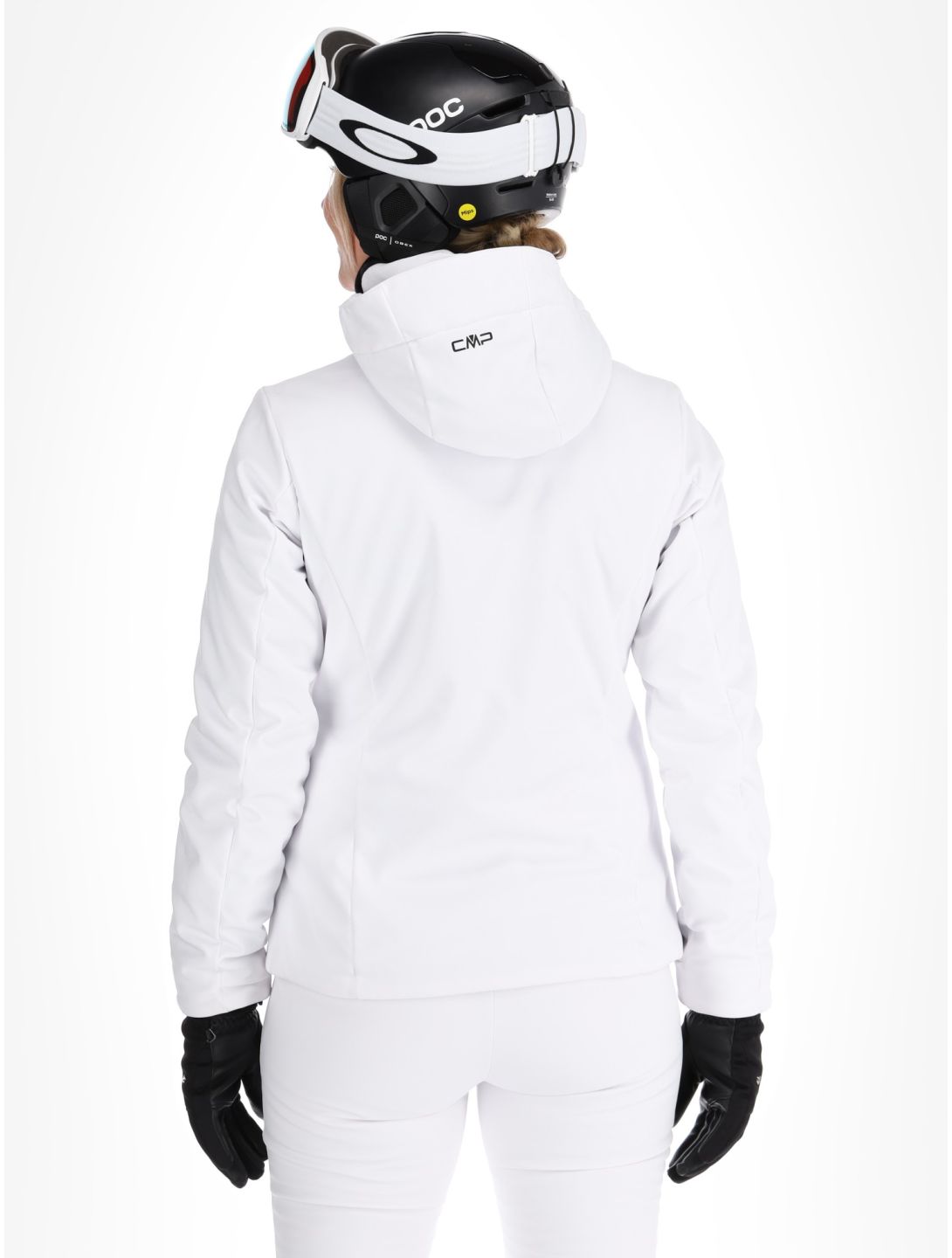 CMP, 34W3976 ski jacket women White white 