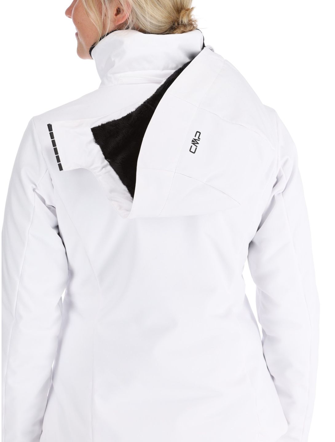 CMP, 34W3976 ski jacket women White white 