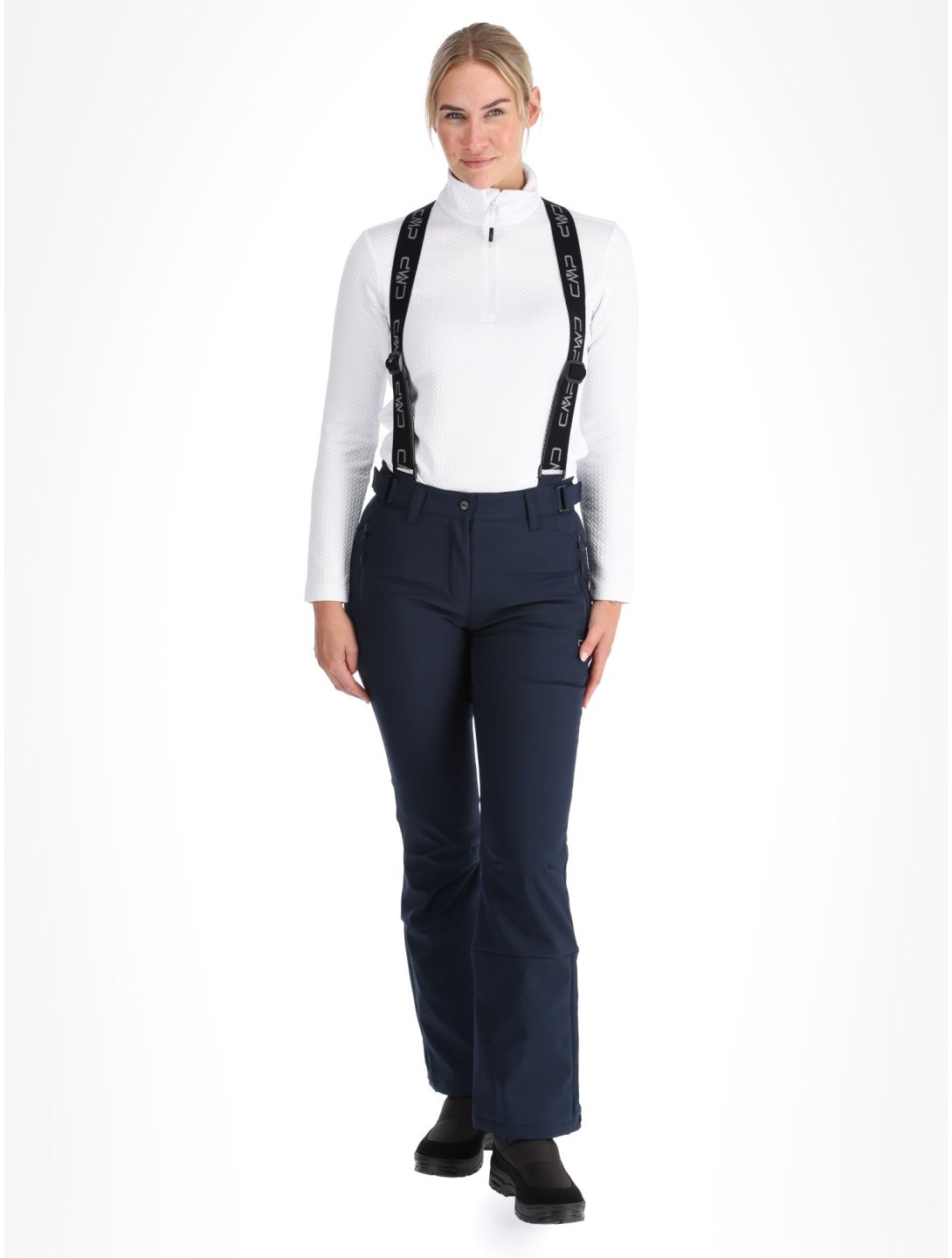 CMP, 34W4326 ski pants women Black Blue blue 