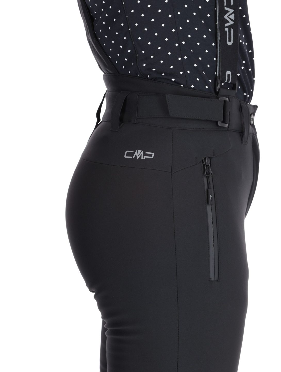 CMP, 34W4326 ski pants women Black black 