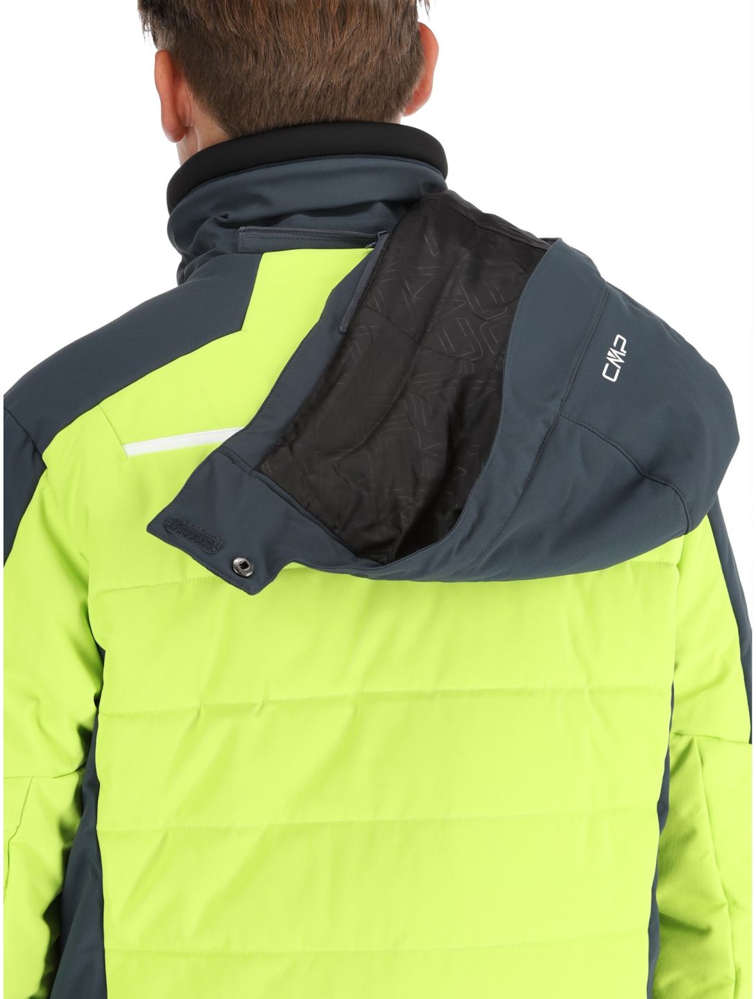 CMP, 34W4357 ski jacket men Acid green 