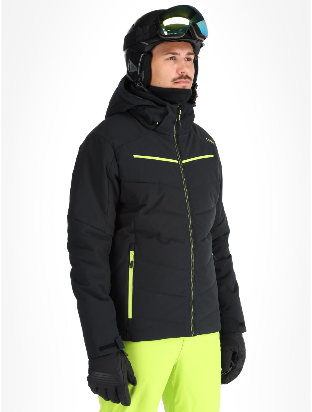 CMP, 34W4357 ski jacket men Black black 