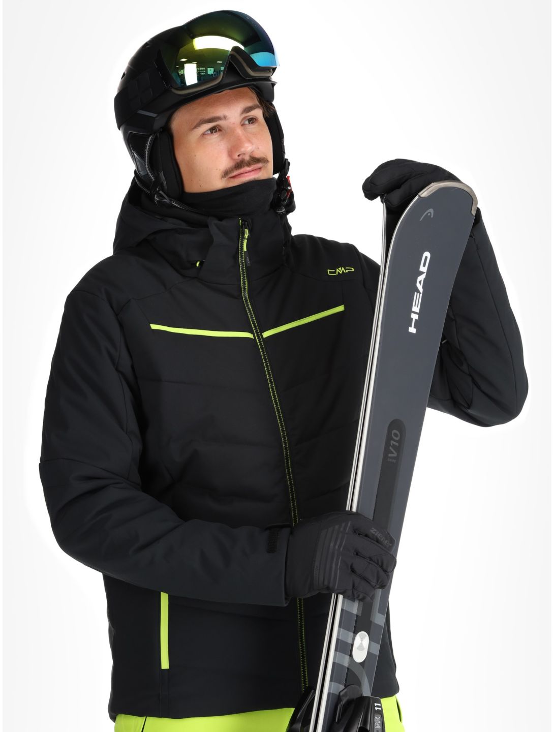 CMP, 34W4357 ski jacket men Black black 