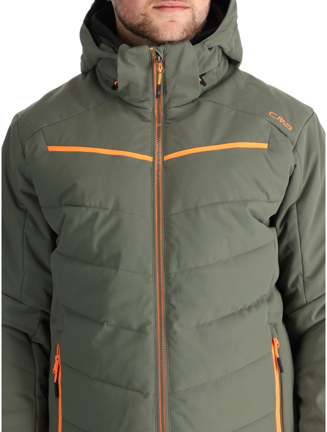 CMP, 34W4357 ski jacket men Olive green 