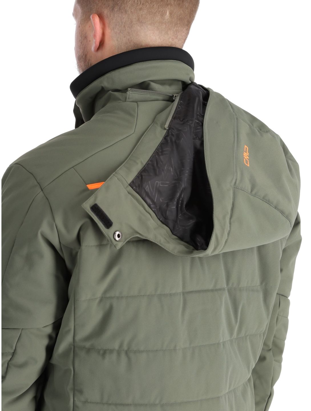 CMP, 34W4357 ski jacket men Olive green 