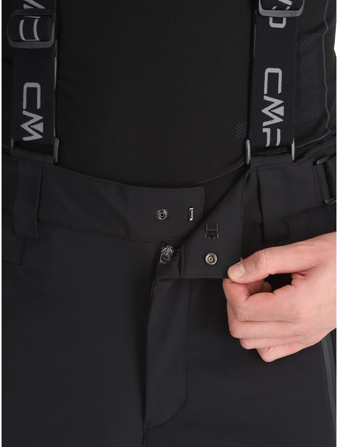 CMP, 34W4367 ski pants men Black black 