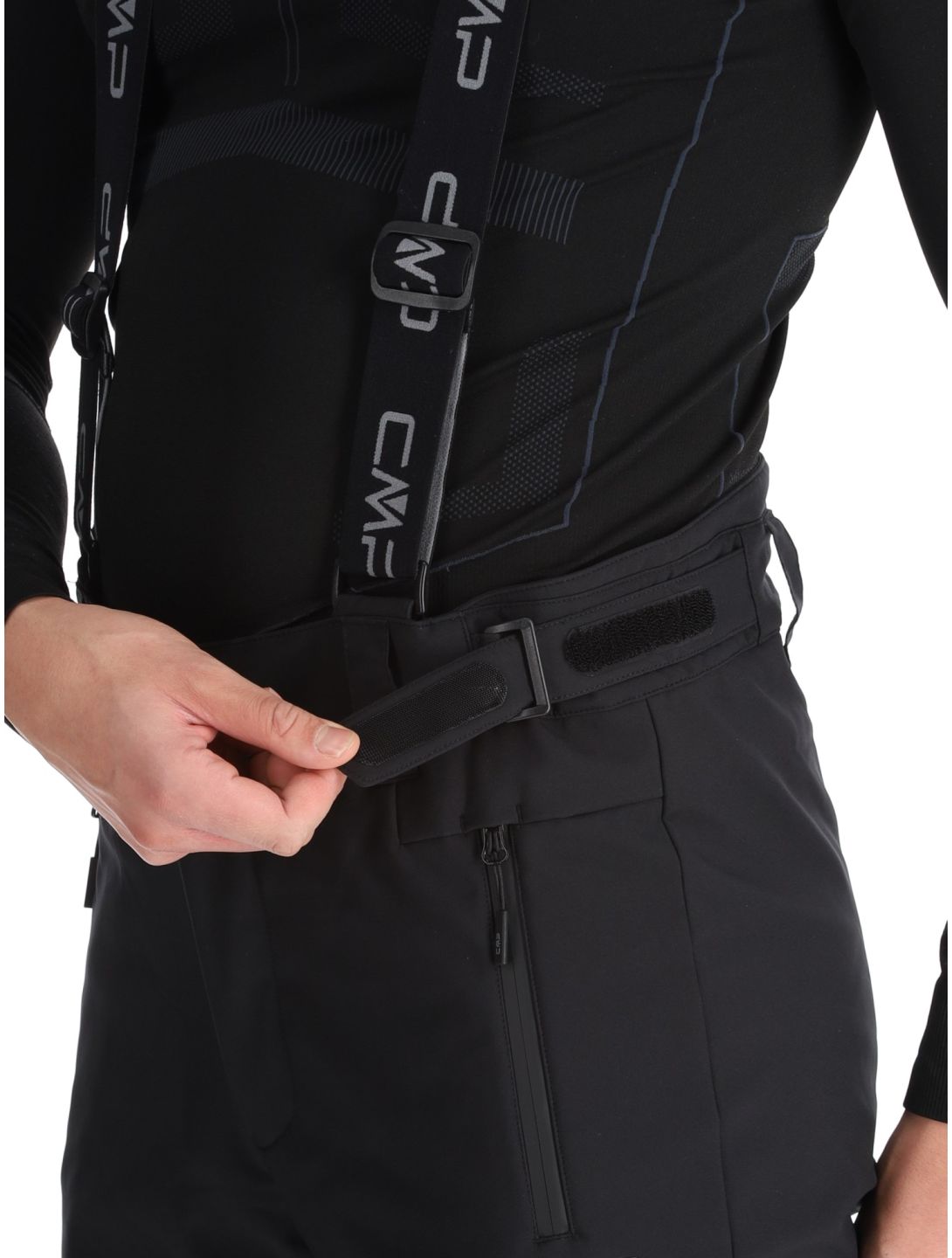 CMP, 34W4367 ski pants men Black black 