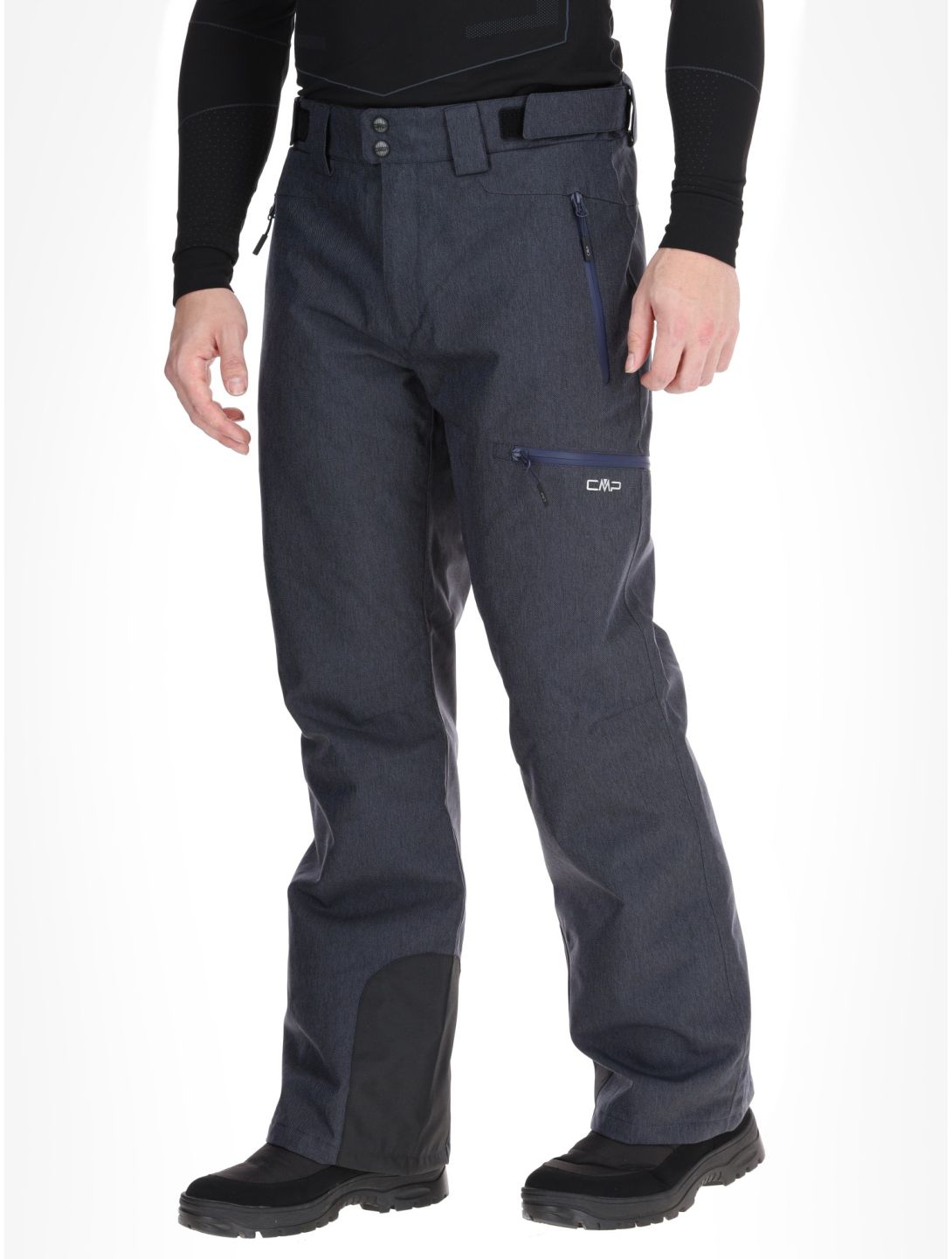 CMP, 34W4387 ski pants men Blue Melange blue 