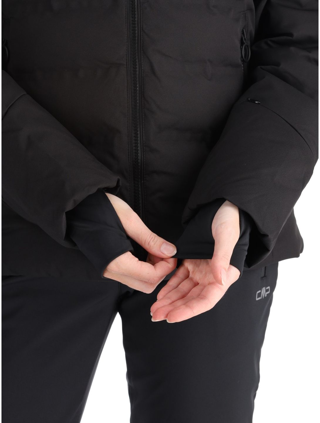 CMP, 34W4406 ski jacket women Black black 