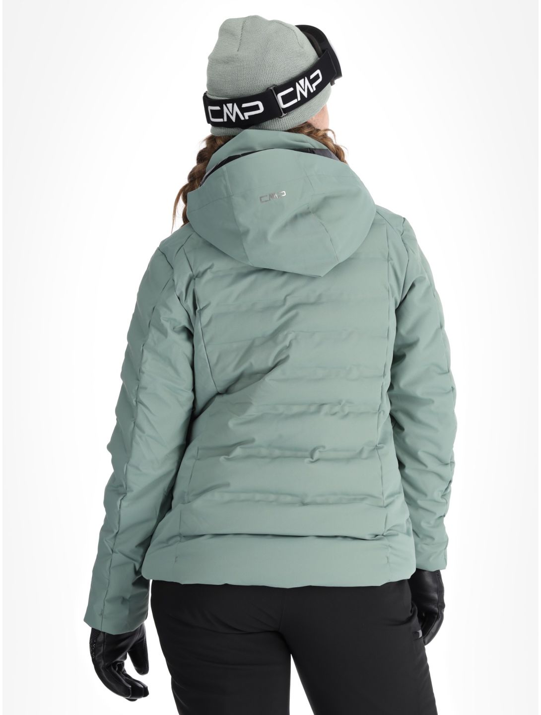 CMP, 34W4406 ski jacket women Mineral green 