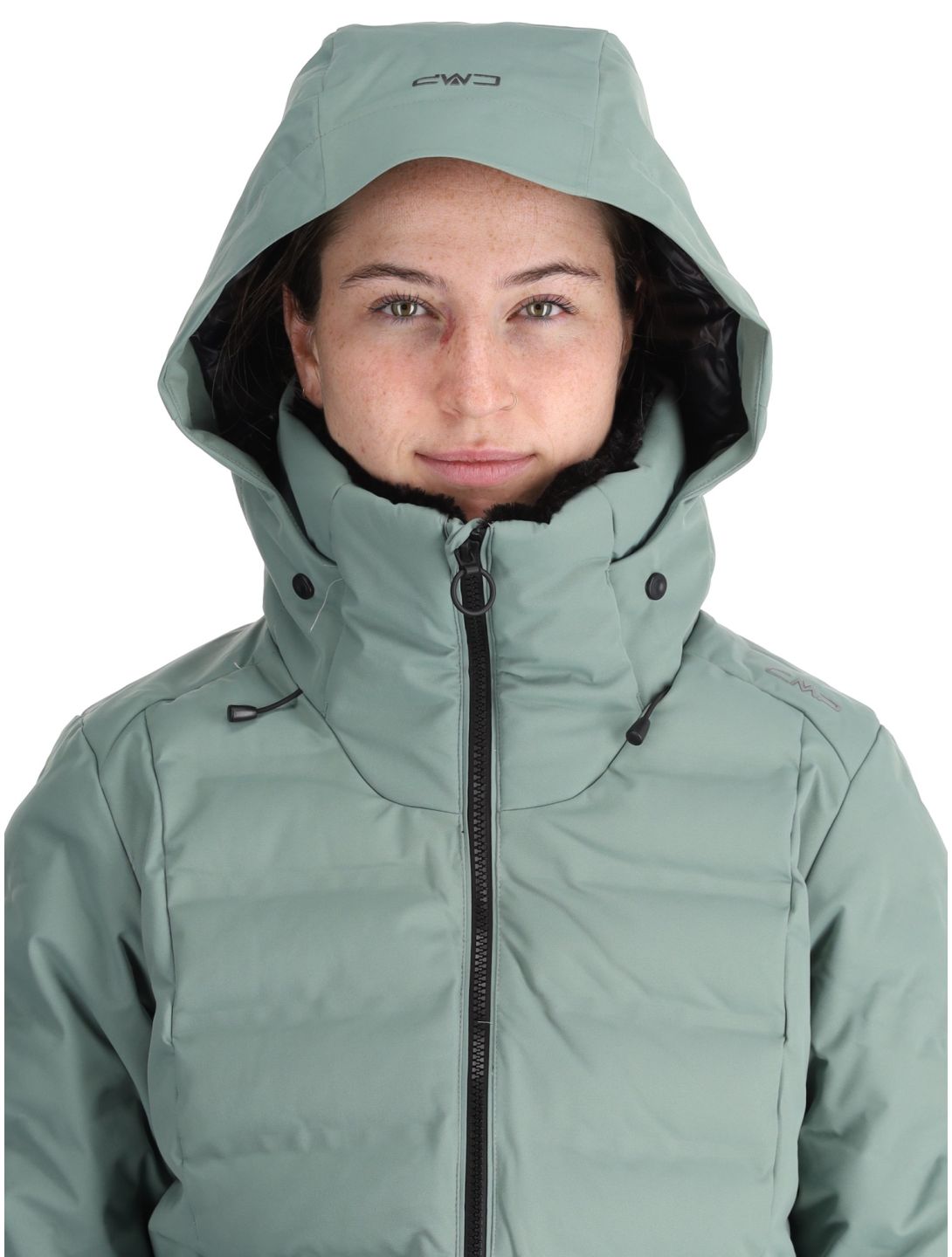 CMP, 34W4406 ski jacket women Mineral green 