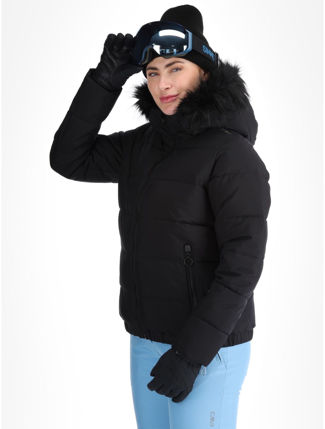 CMP, 34W4416F ski jacket women Black black 