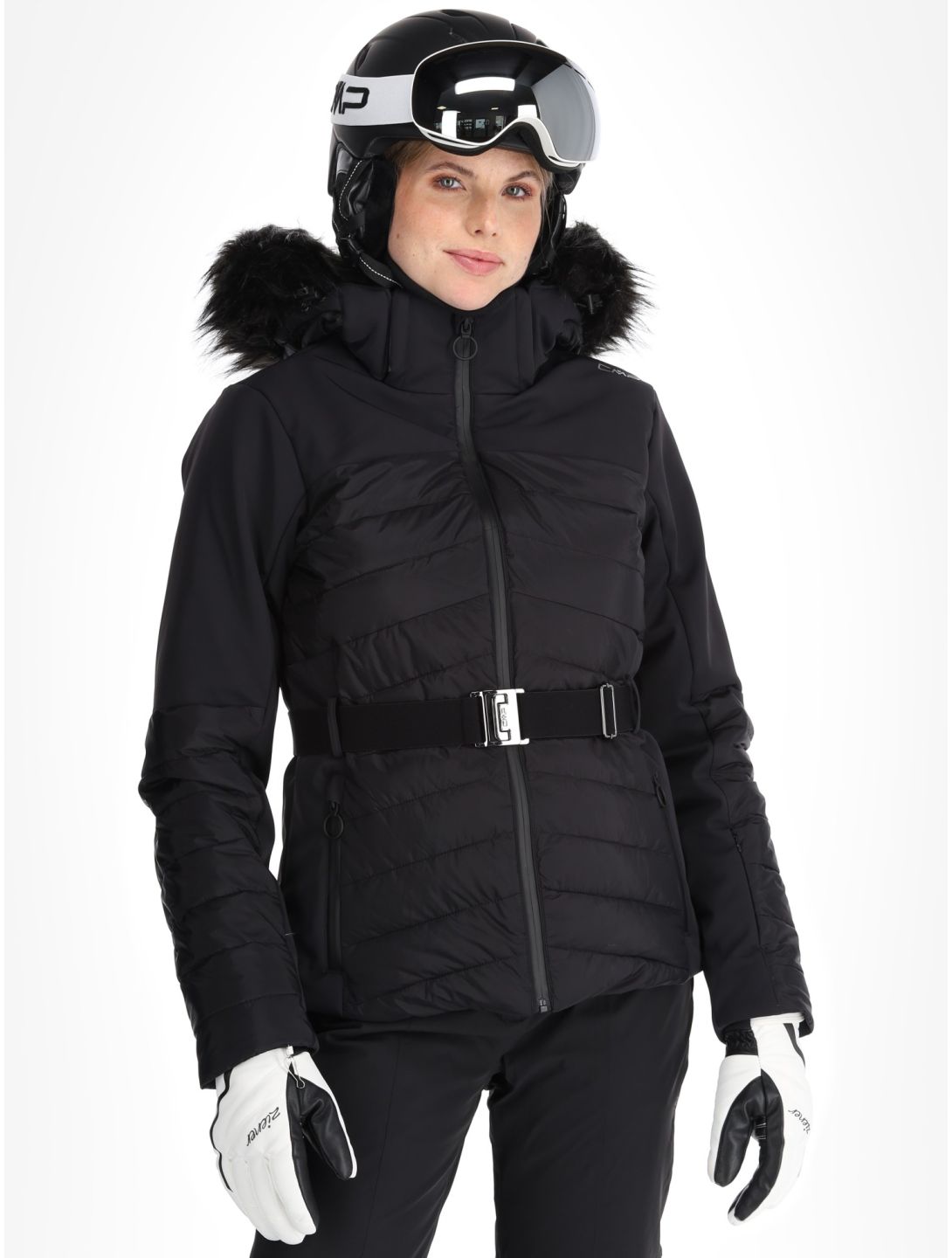 CMP, 34W4436F ski jacket women Black black 