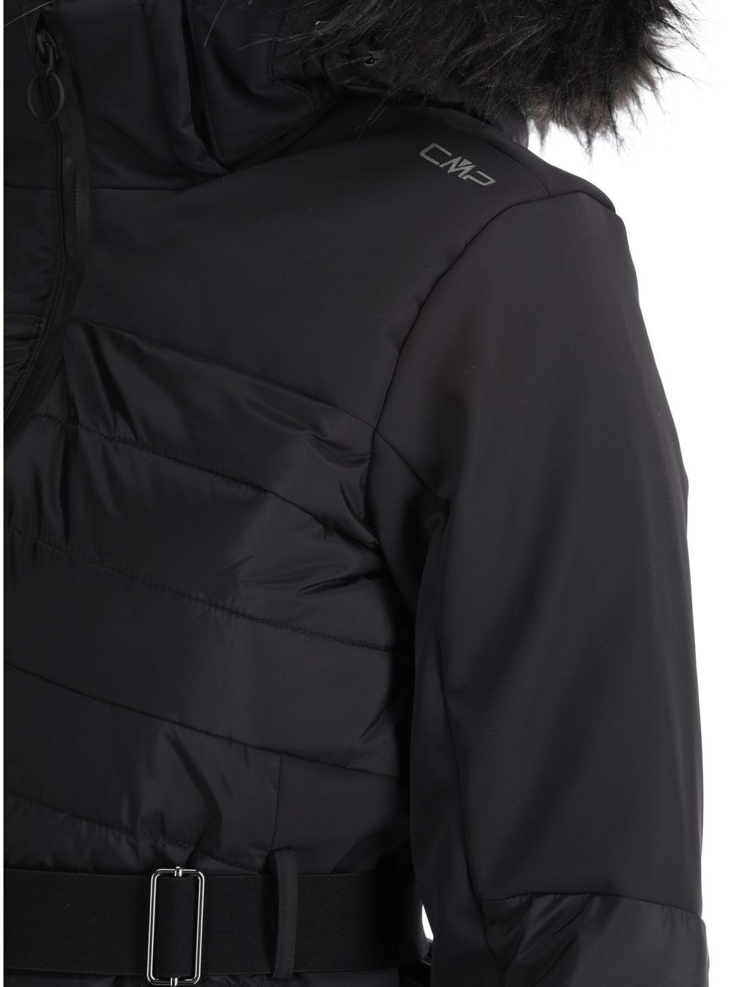 CMP, 34W4436F ski jacket women Black black 