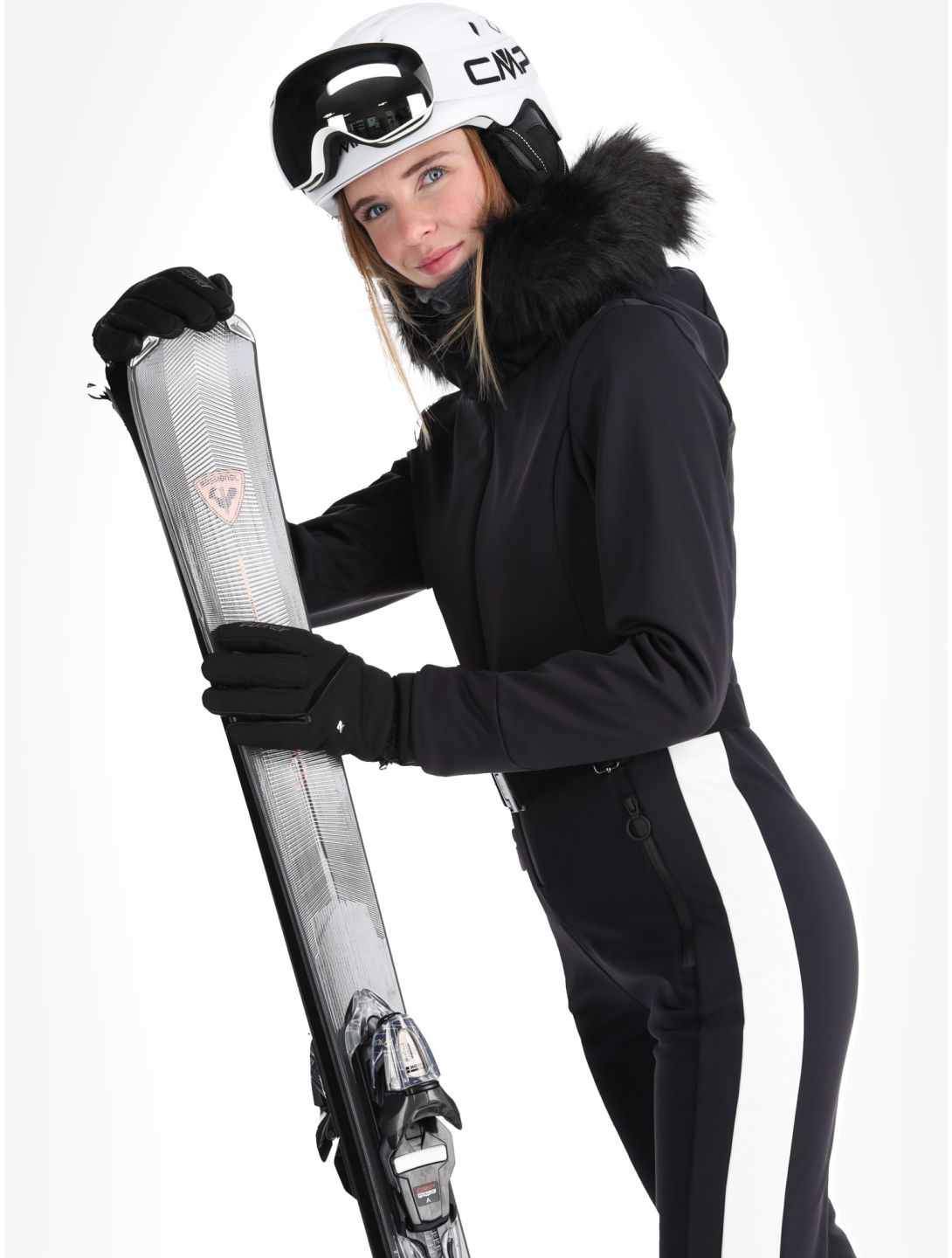 CMP, 34W4456F ski suit women Black black 