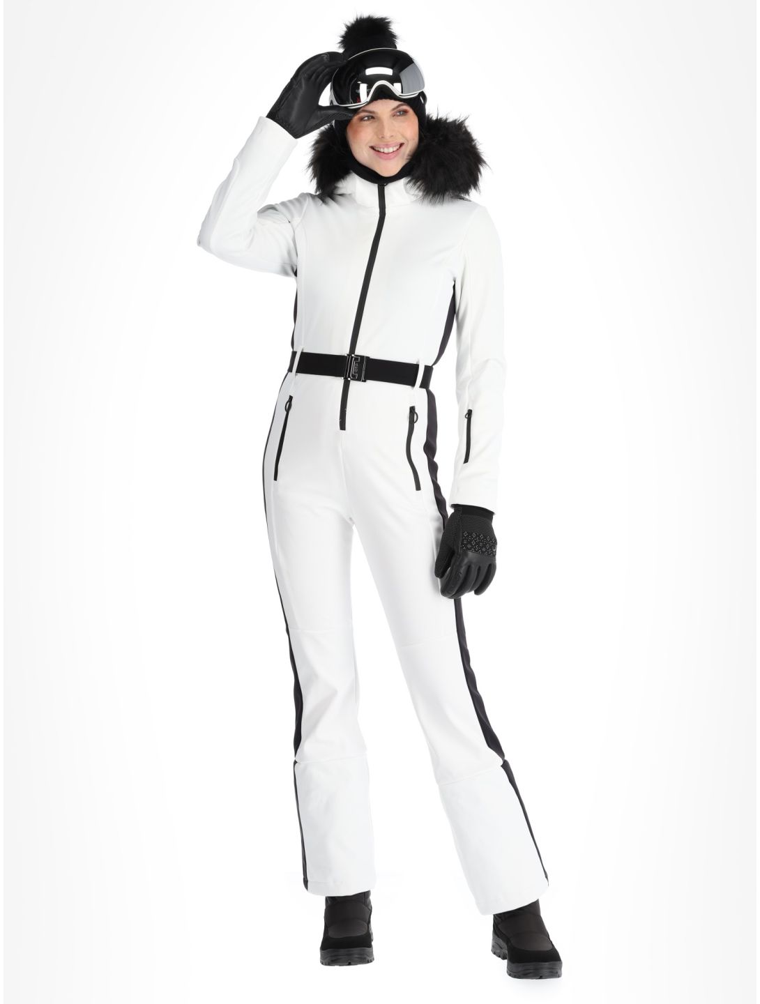 CMP, 34W4456F ski suit women White white 