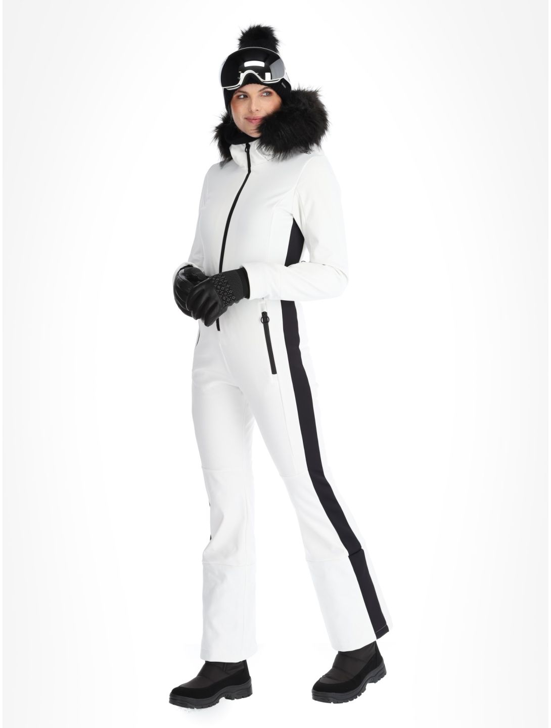 CMP, 34W4456F ski suit women White white 