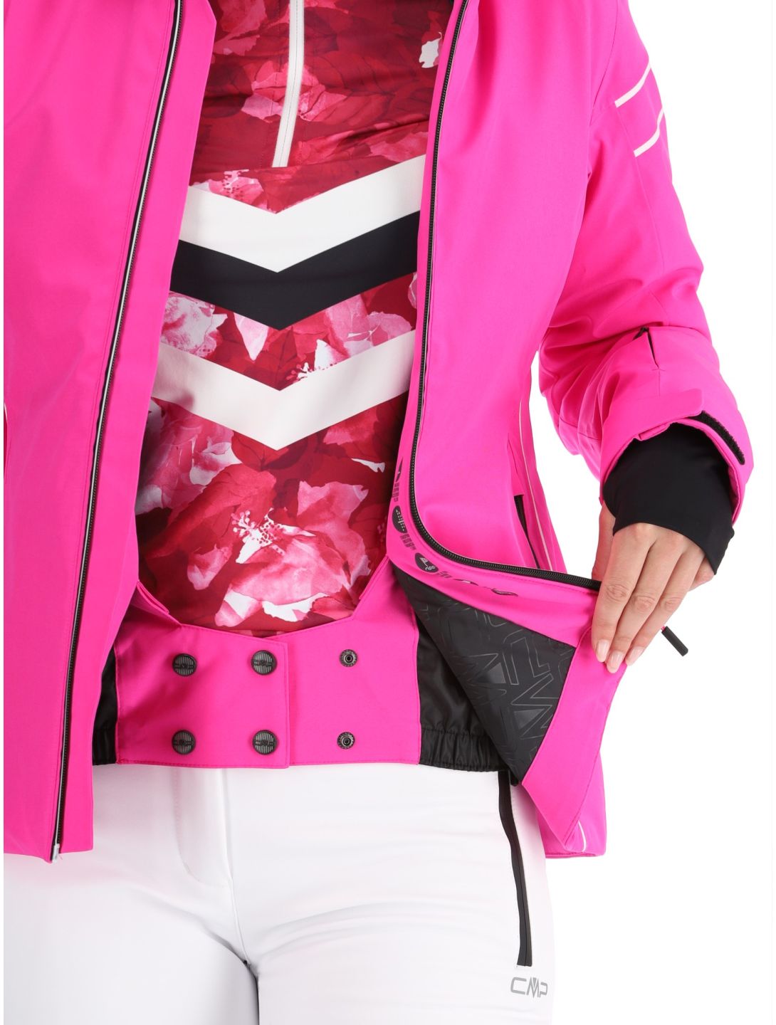 CMP, 34W4516 ski jacket women Festival pink 