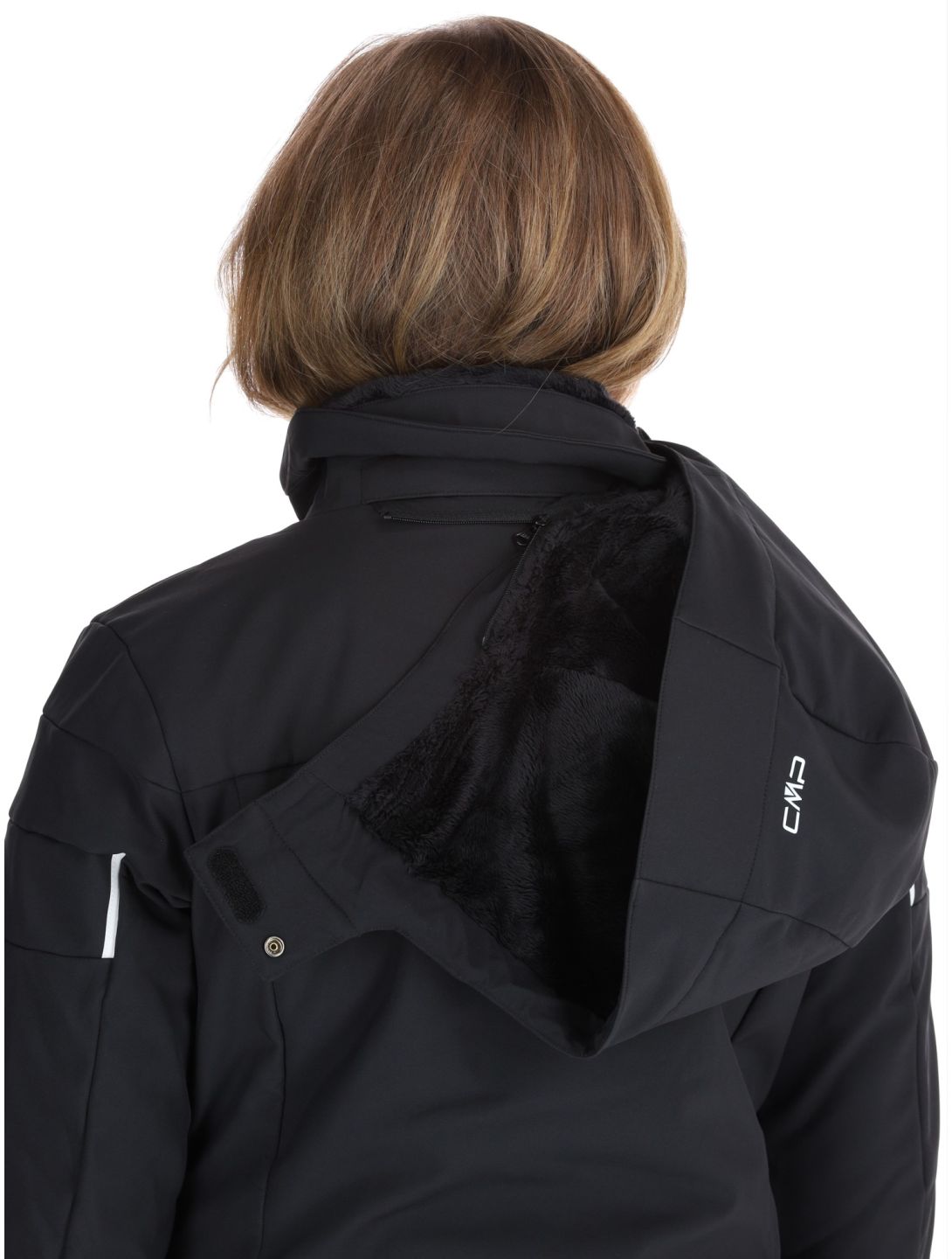 CMP, 34W4536 ski jacket women Black black 