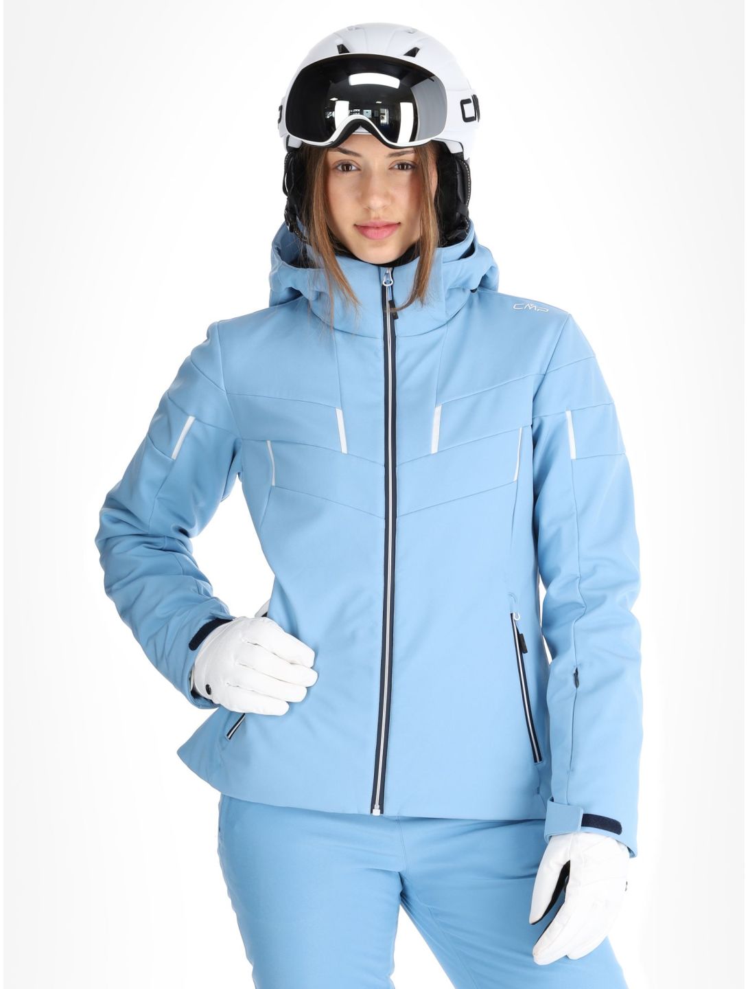 CMP, 34W4536 ski jacket women Niagara blue 