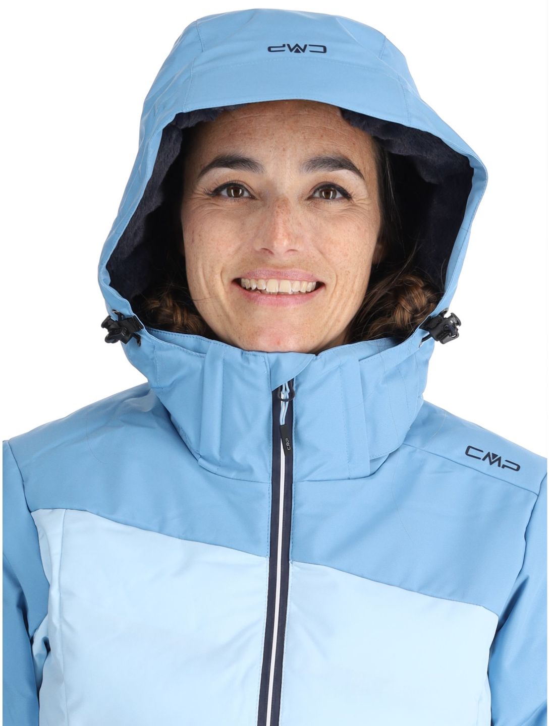 CMP, 34W4596 ski jacket women Skylight Blue blue 