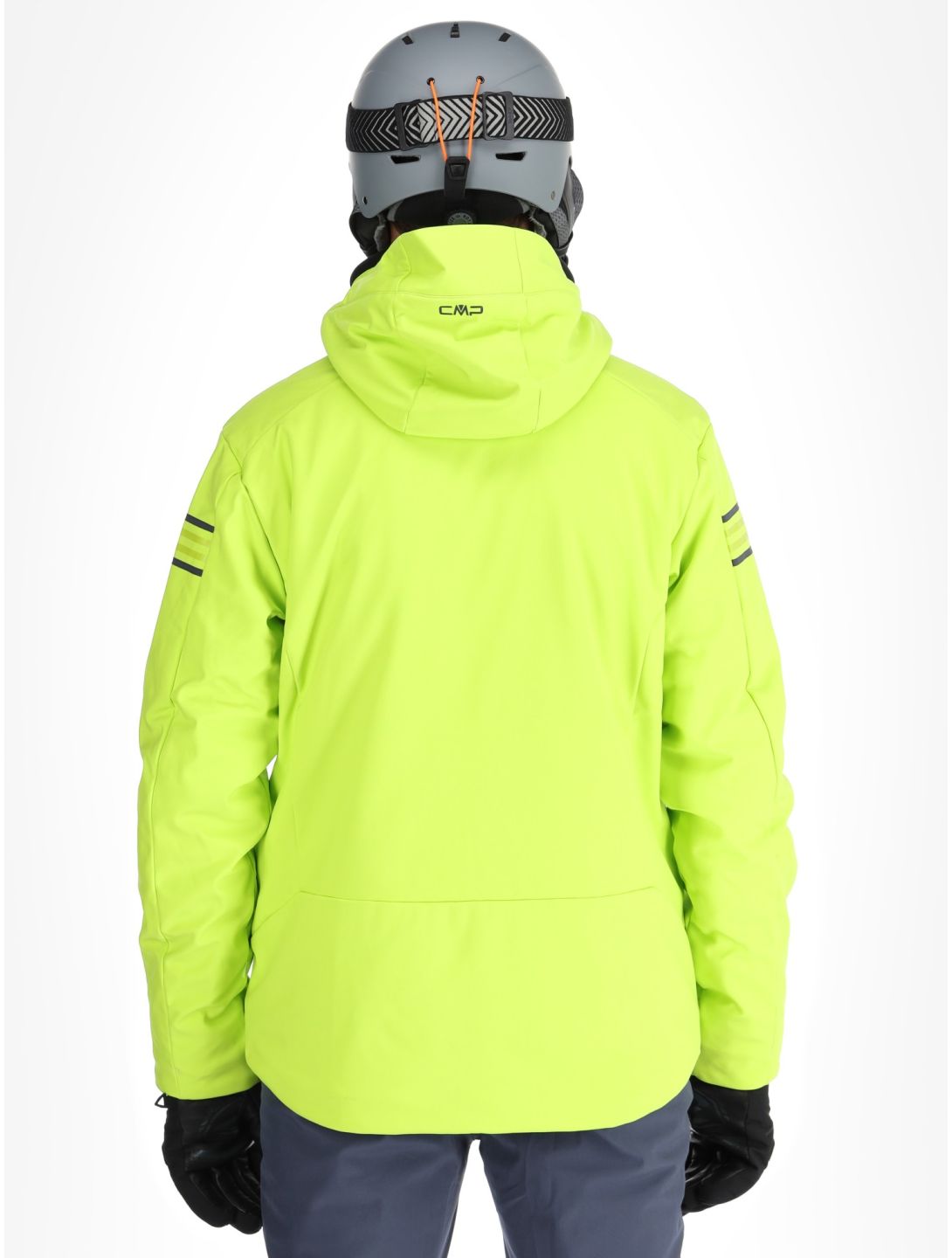 CMP, 34W4647 ski jacket men Acid green 