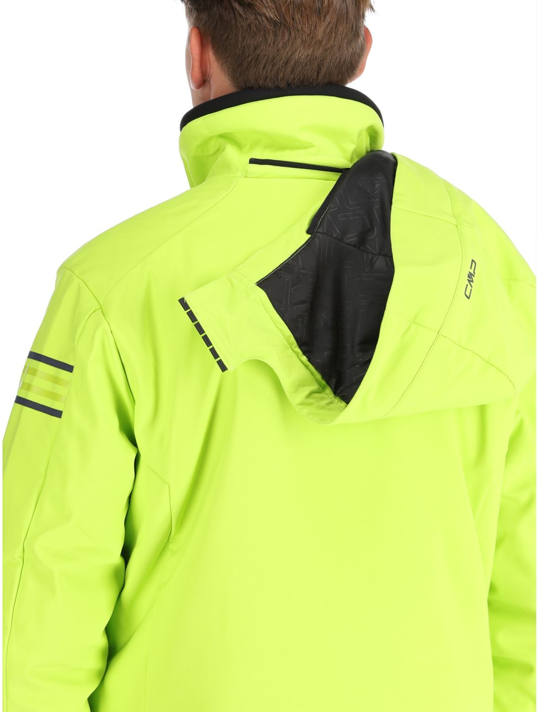 CMP, 34W4647 ski jacket men Acid green 