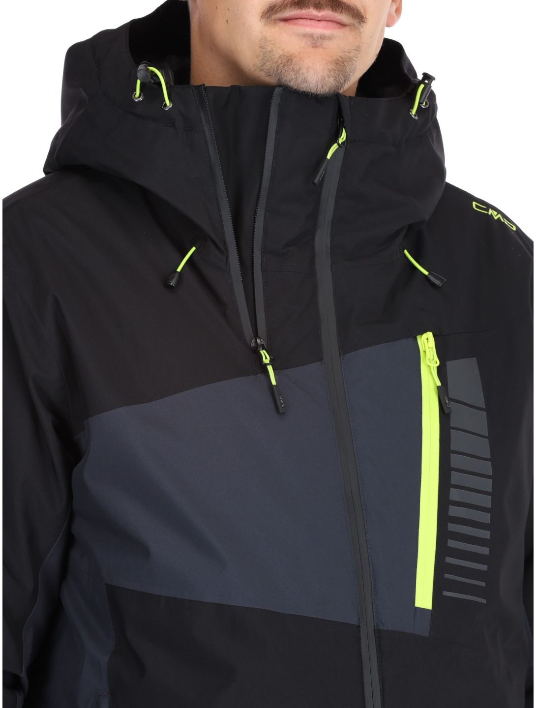 CMP, 34W4667 ski jacket men Black black 