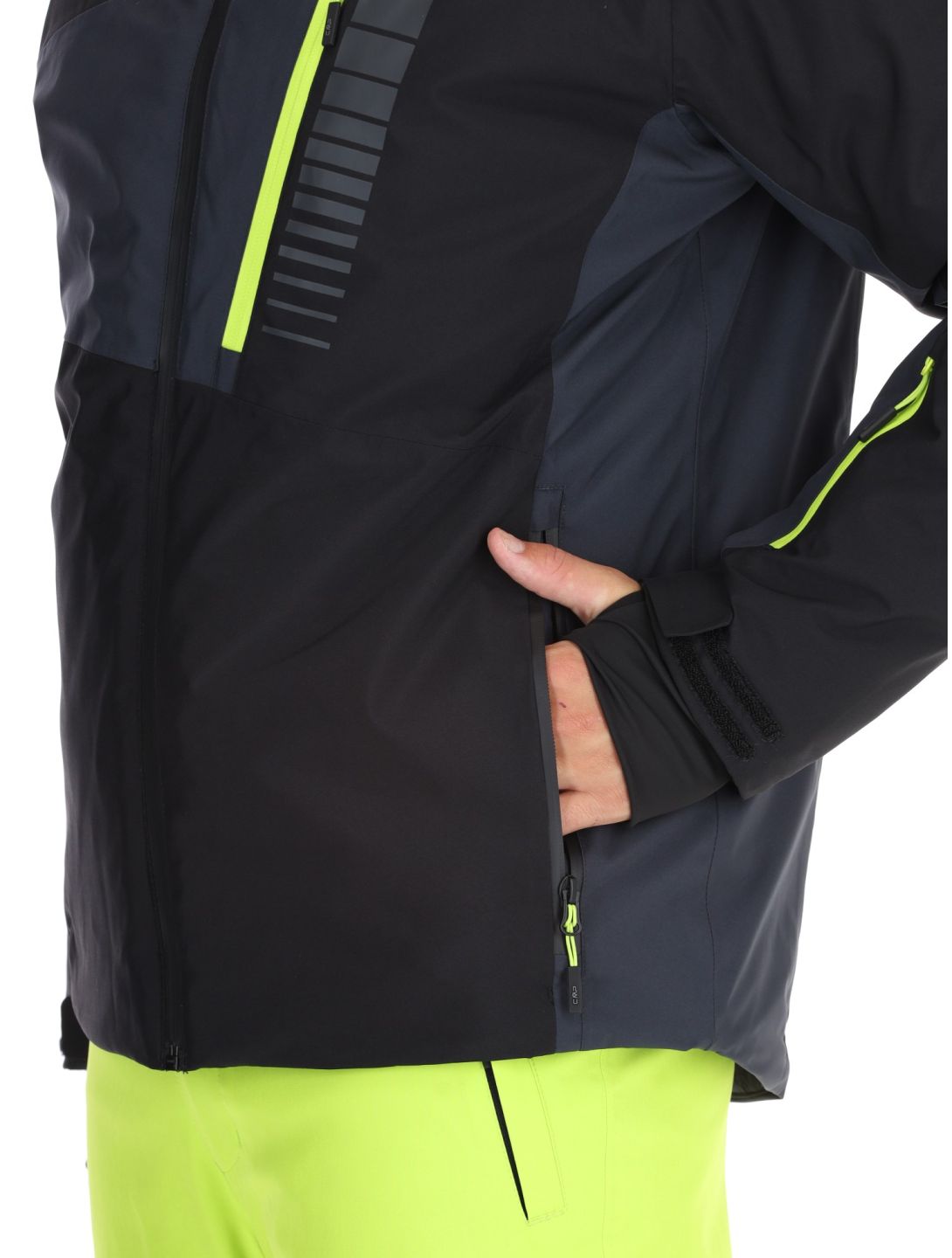 CMP, 34W4667 ski jacket men Black black 