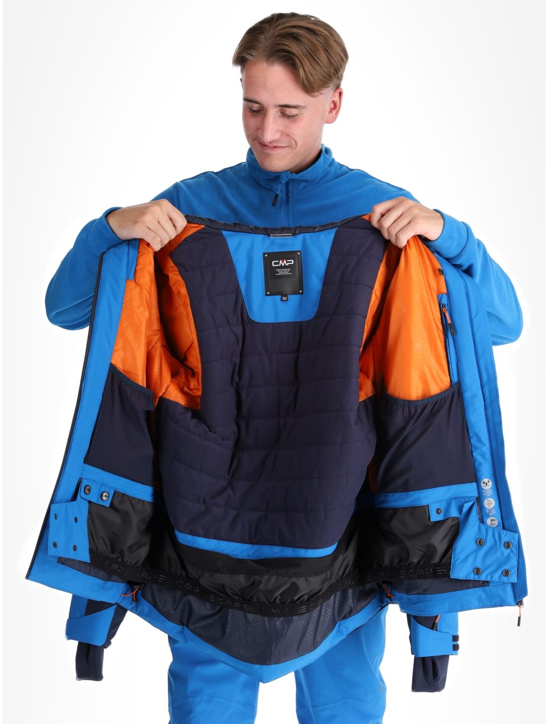 CMP, 34W4667 ski jacket men Sapphire blue 