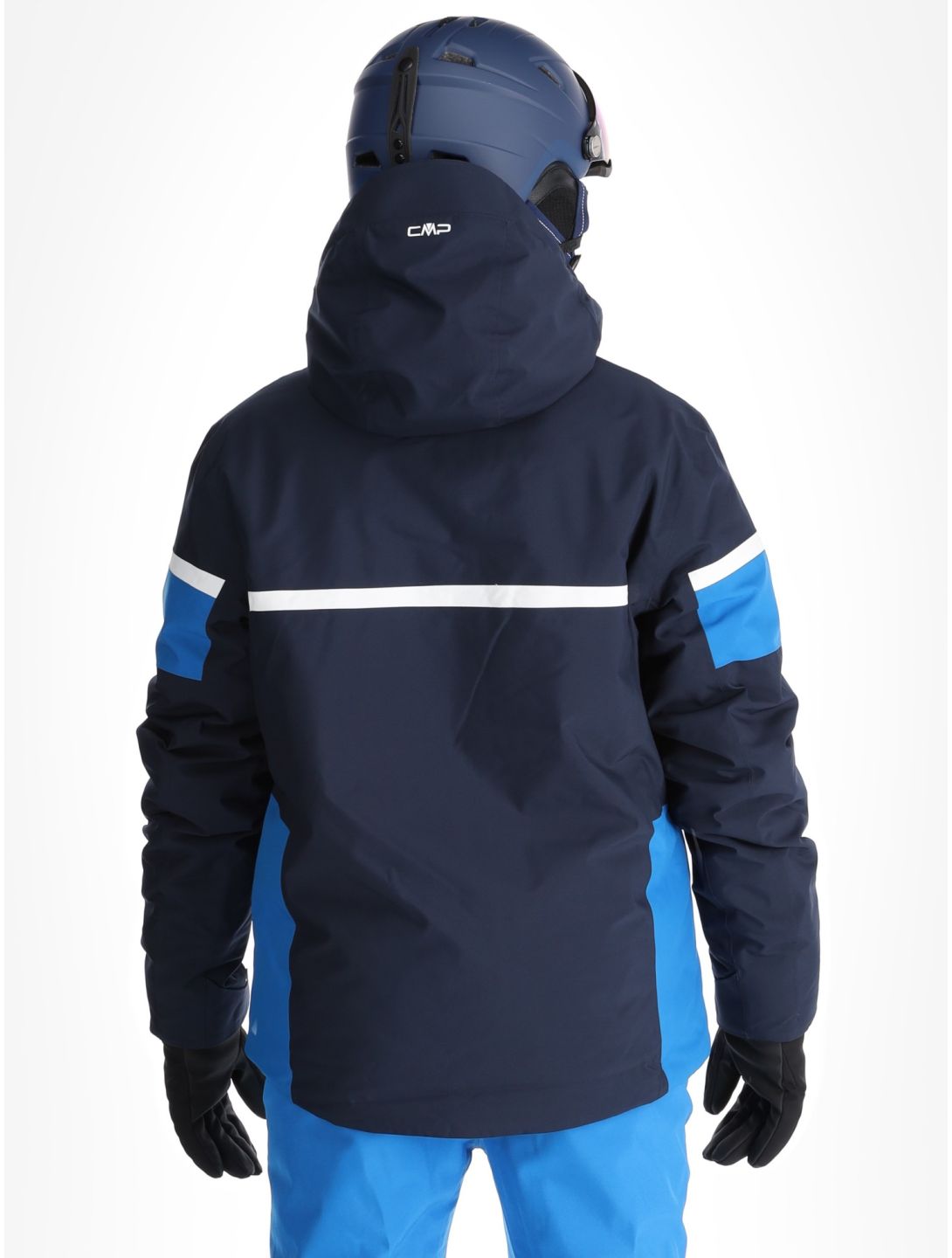 CMP, 34W4677 ski jacket men Black Blue blue 