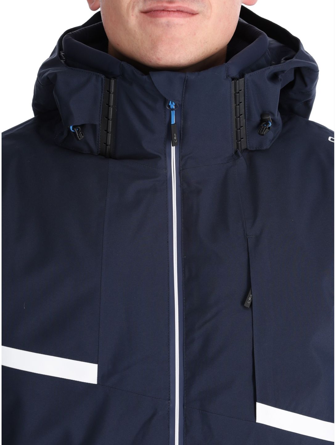 CMP, 34W4677 ski jacket men Black Blue blue 