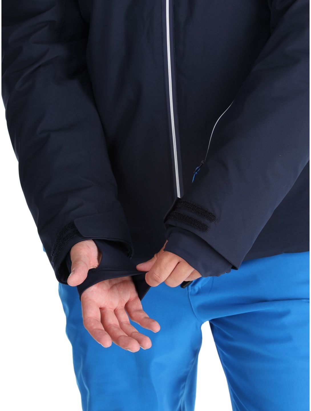 CMP, 34W4677 ski jacket men Black Blue blue 