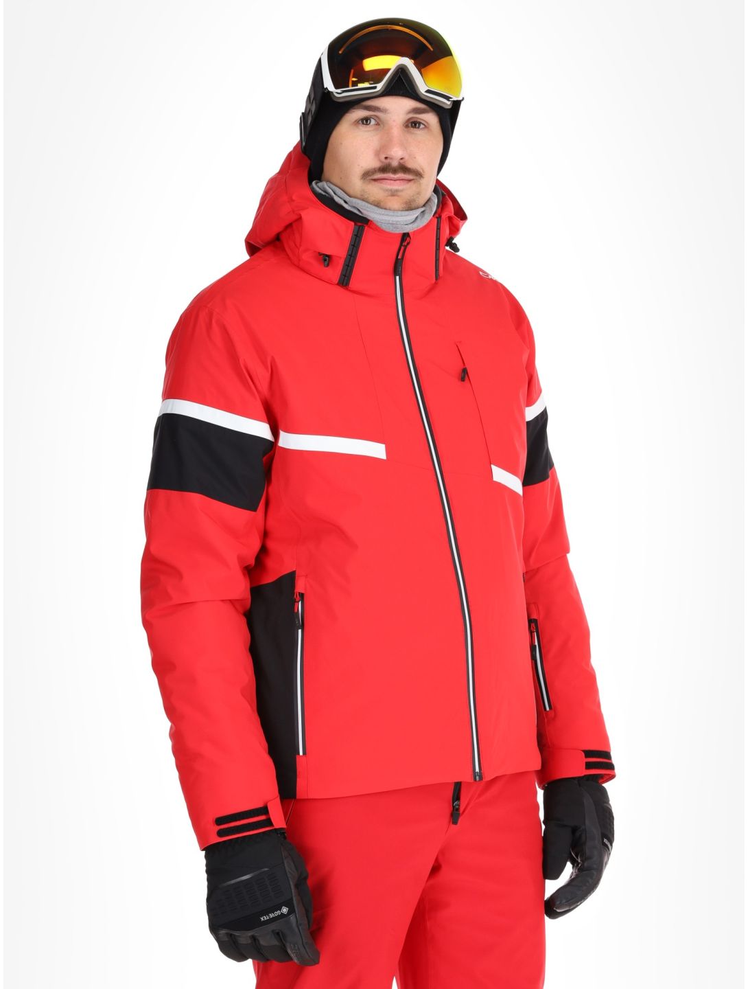 CMP, 34W4677 ski jacket men Ferrari red 