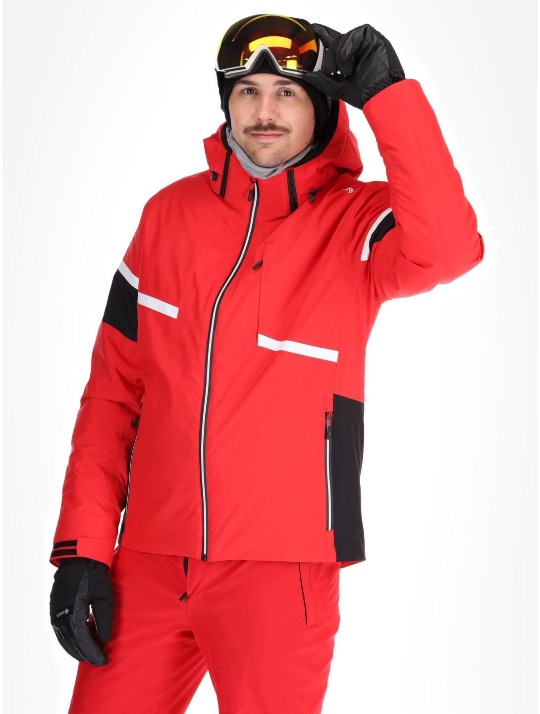 CMP, 34W4677 ski jacket men Ferrari red 