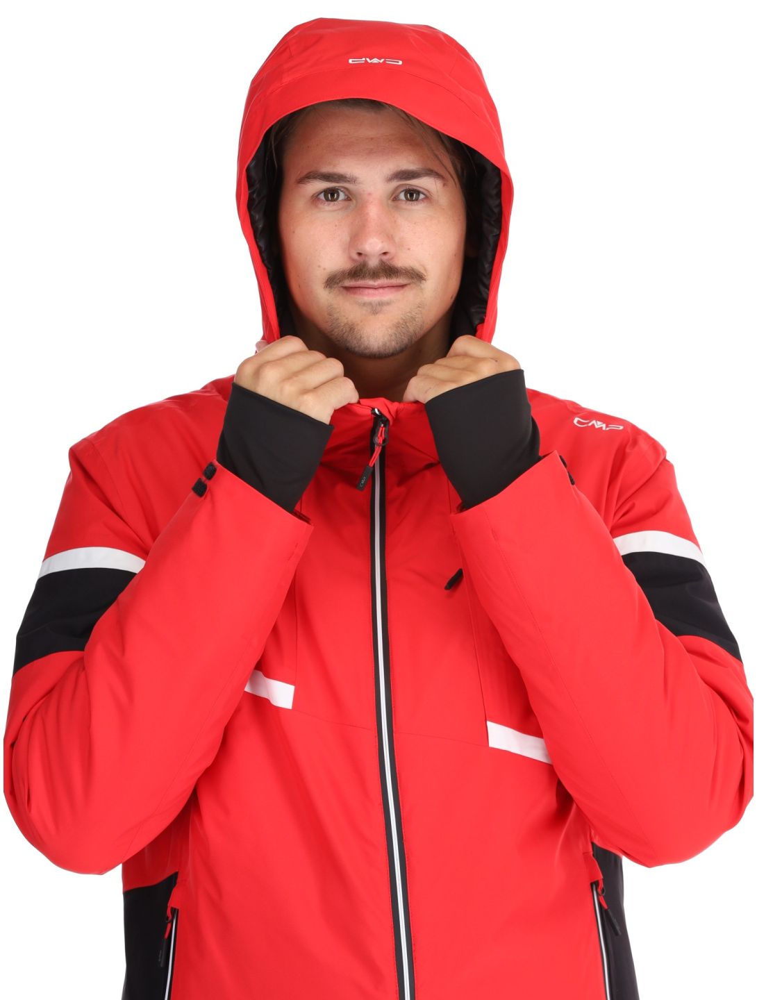 CMP, 34W4677 ski jacket men Ferrari red 