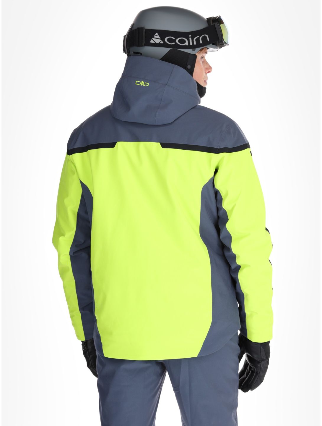 CMP, 34W4687 ski jacket men Acid green 