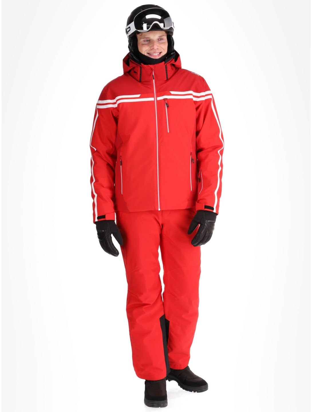 CMP, 34W4687 ski jacket men Ferrari red 