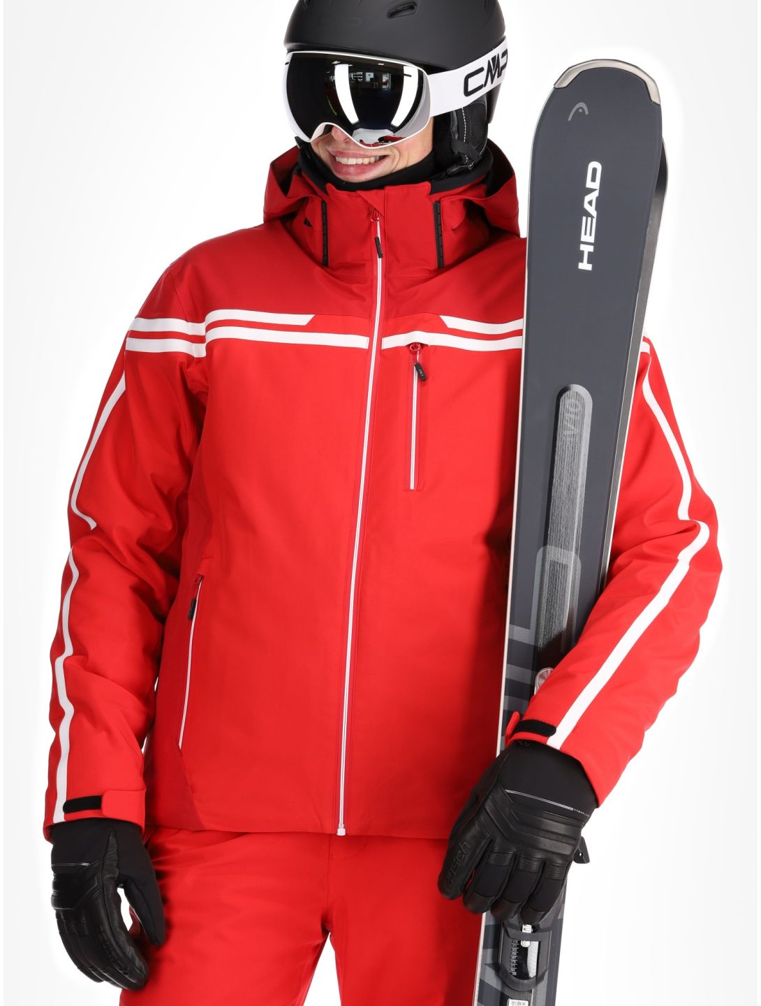 CMP, 34W4687 ski jacket men Ferrari red 