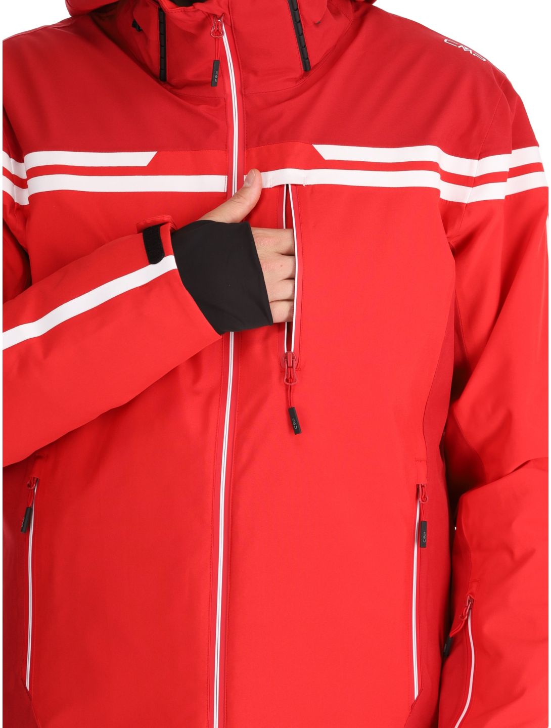 CMP, 34W4687 ski jacket men Ferrari red 